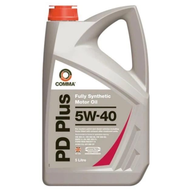 Моторное масло COMMA PD Plus C3 SN/CF 5W-40 5 л (DPD5L)