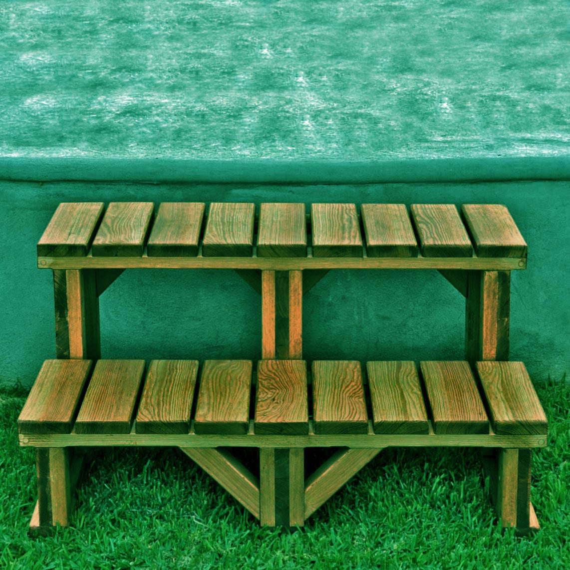 Скамейка-ступенька из дерева Сакраменто Мускат (ССТ-004407) - фото 2 Скамейка-ступенька из дерева Сакраменто Мускат (ССТ-004407) - фото 2