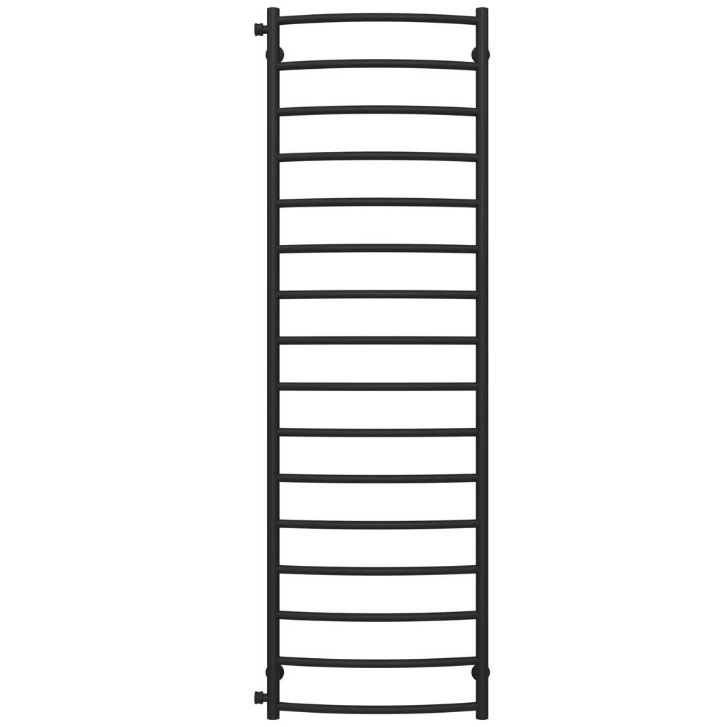 Рушникосушарка водяна Deffi Класік П16 бокове ліве підключення нержавіюча сталь 500х1700 мм Чорний (C.DK.170.50.16.B.B)