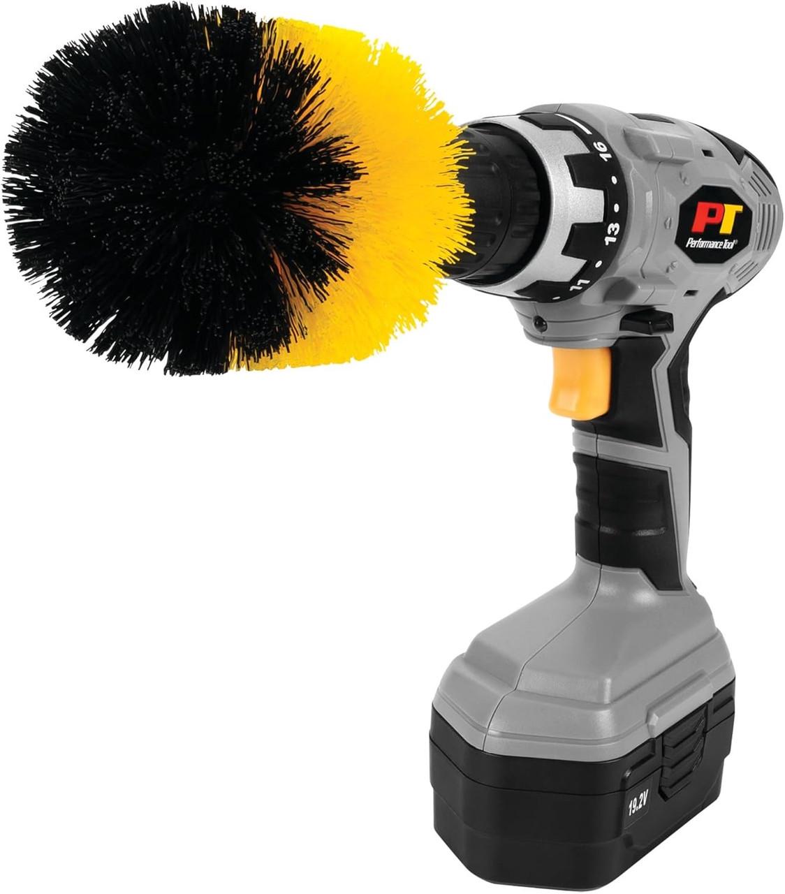 Набір технічних щіток насадок 3 шт. для дриля шуруповерта/щітки для очищення поверхонь (id_121283) - фото 3 Набір технічних щіток насадок 3 шт. для дриля шуруповерта/щітки для очищення поверхонь (id_121283) - фото 3