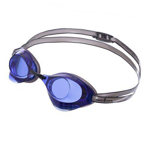 Очки для плавания Mad Wave Turbo Racer II M045808 Синий (60444140)