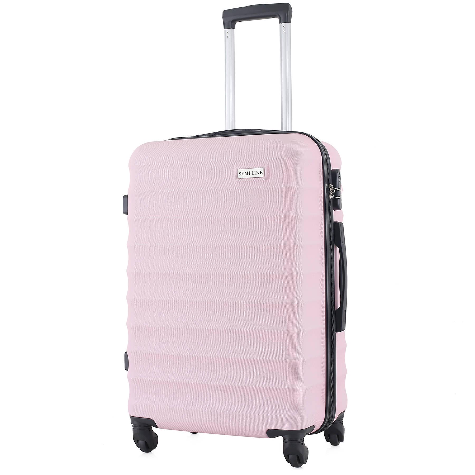 Чемодан Semi Line 24" M Pink Cream (T5632-2)