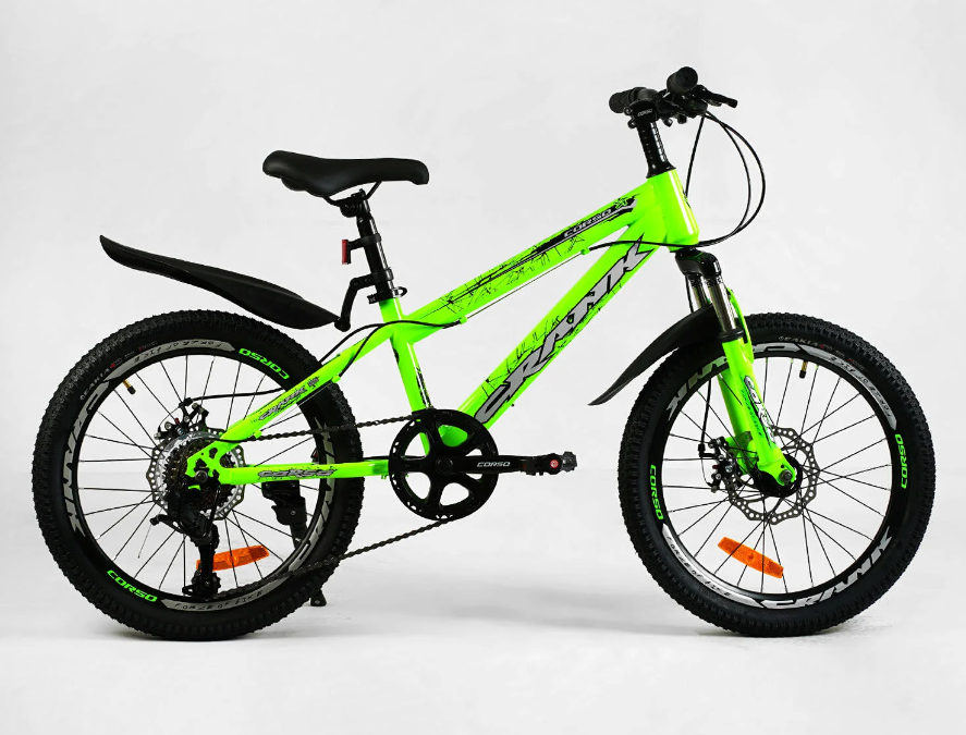 Велосипед спортивный Corso Crank 20" стальная рама (CR-20711) Велосипед спортивный Corso Crank 20" стальная рама (CR-20711)
