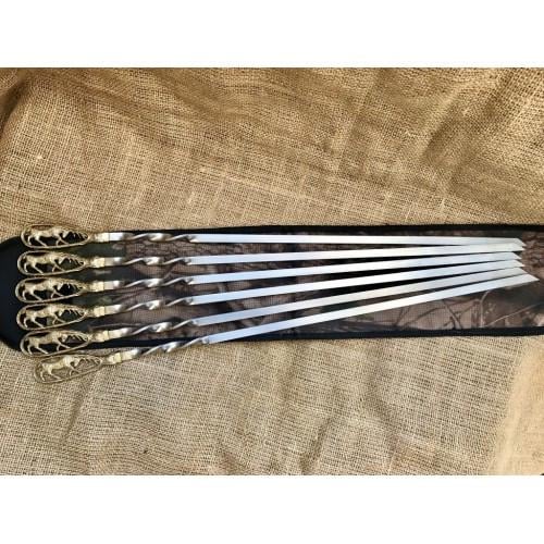 Шампури Лось в чохлі 6 шт.