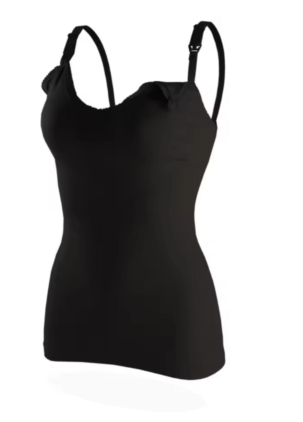 Майка женская для кормления подтягивающая Comfort and Care L Черный (1760-46-03) - фото 2