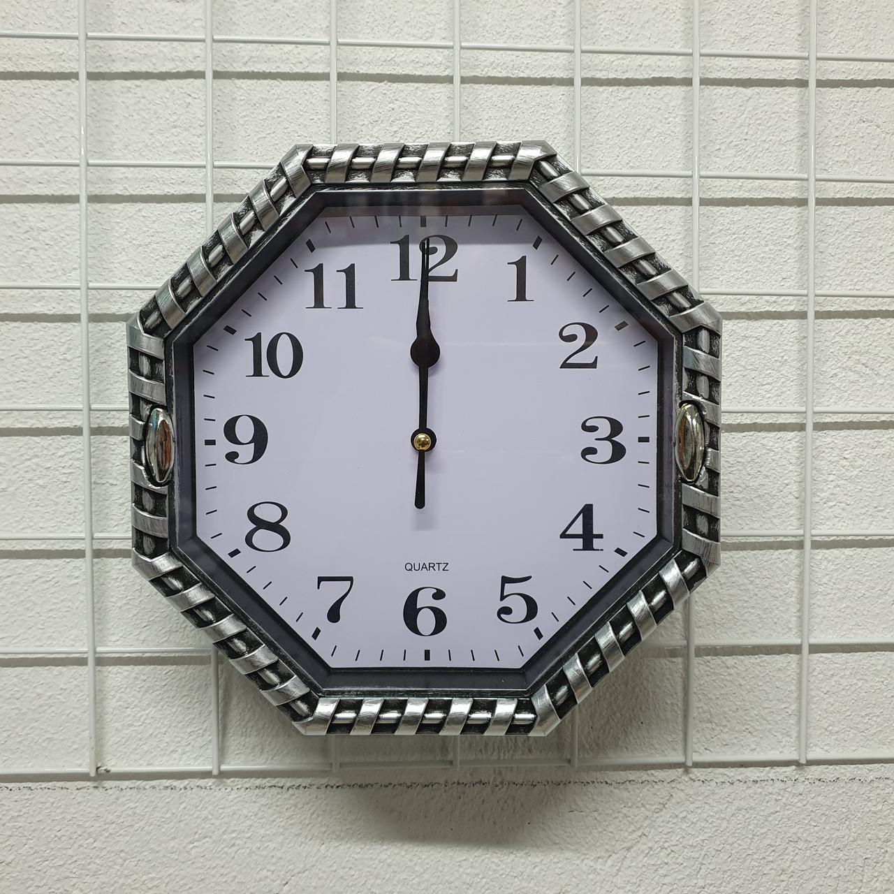 Часы настенные Quartz 538 Silver (27231456)