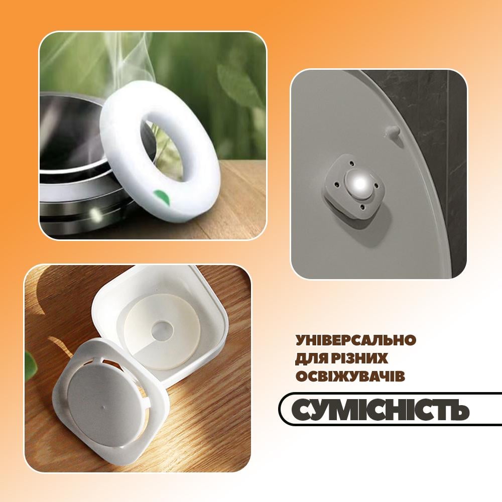 Освіжувачі-картриджи для унітазу ароматизаторні 10 табл. (ZMNBLK-0845) - фото 3 Освіжувачі-картриджи для унітазу ароматизаторні 10 табл. (ZMNBLK-0845) - фото 3