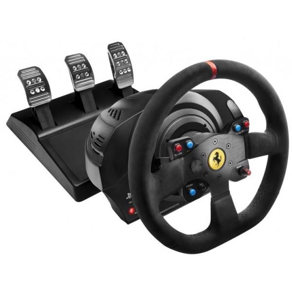 Кермо дротове Thrustmaster T300 Ferrari Integral RW Alcantara edition PC/PS4/PS3 Black (65654) - фото 2