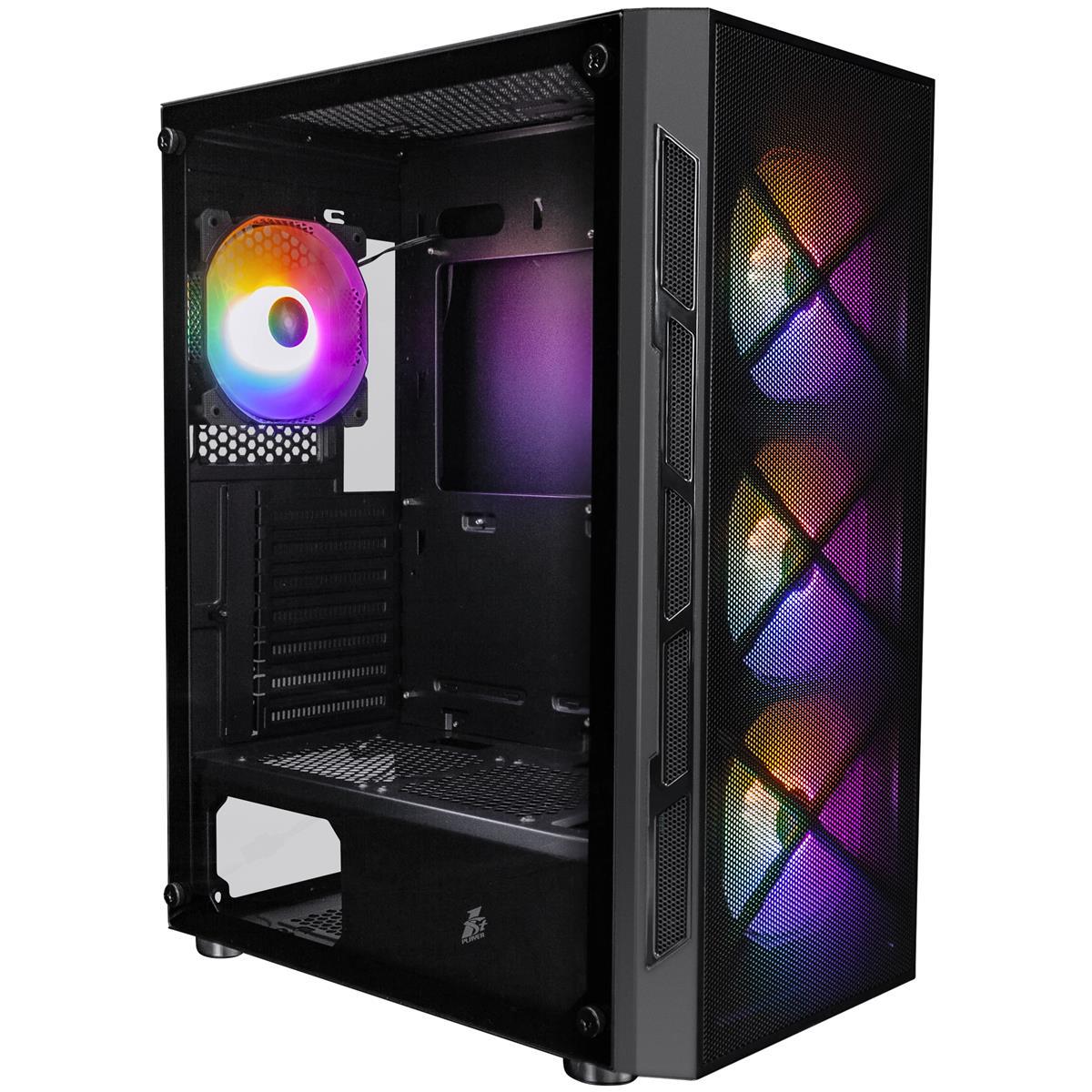 Компьютерный корпус с блоком питания 1stPlayer XP-BK-4F1 750W Black (XP-BK-4F1-PS-750FK-EU)