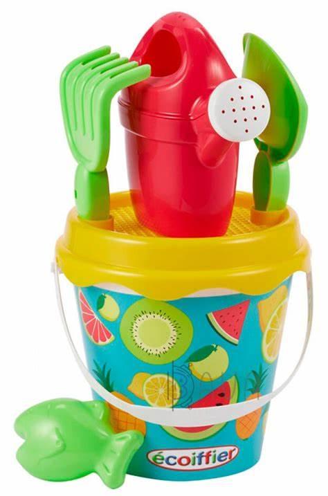 Набор для игры в песке Baby team фигуры и ведро 5 шт.