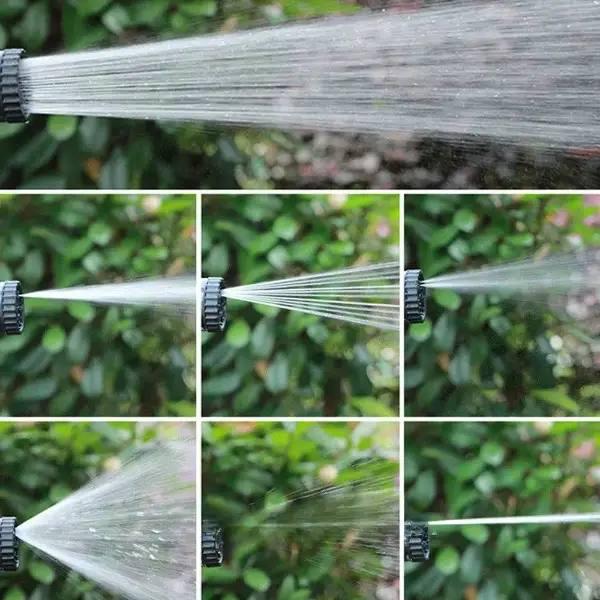 Гибкий шланг для полива EXPANDABLE GARDEN HOSE 15 м растягивающийся с распылителем 7 режимов - фото 3 Гибкий шланг для полива EXPANDABLE GARDEN HOSE 15 м растягивающийся с распылителем 7 режимов - фото 3