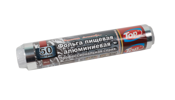 Фольга Topack алюминиевая 25 мкм 0,29 х 50 м (3-010604)