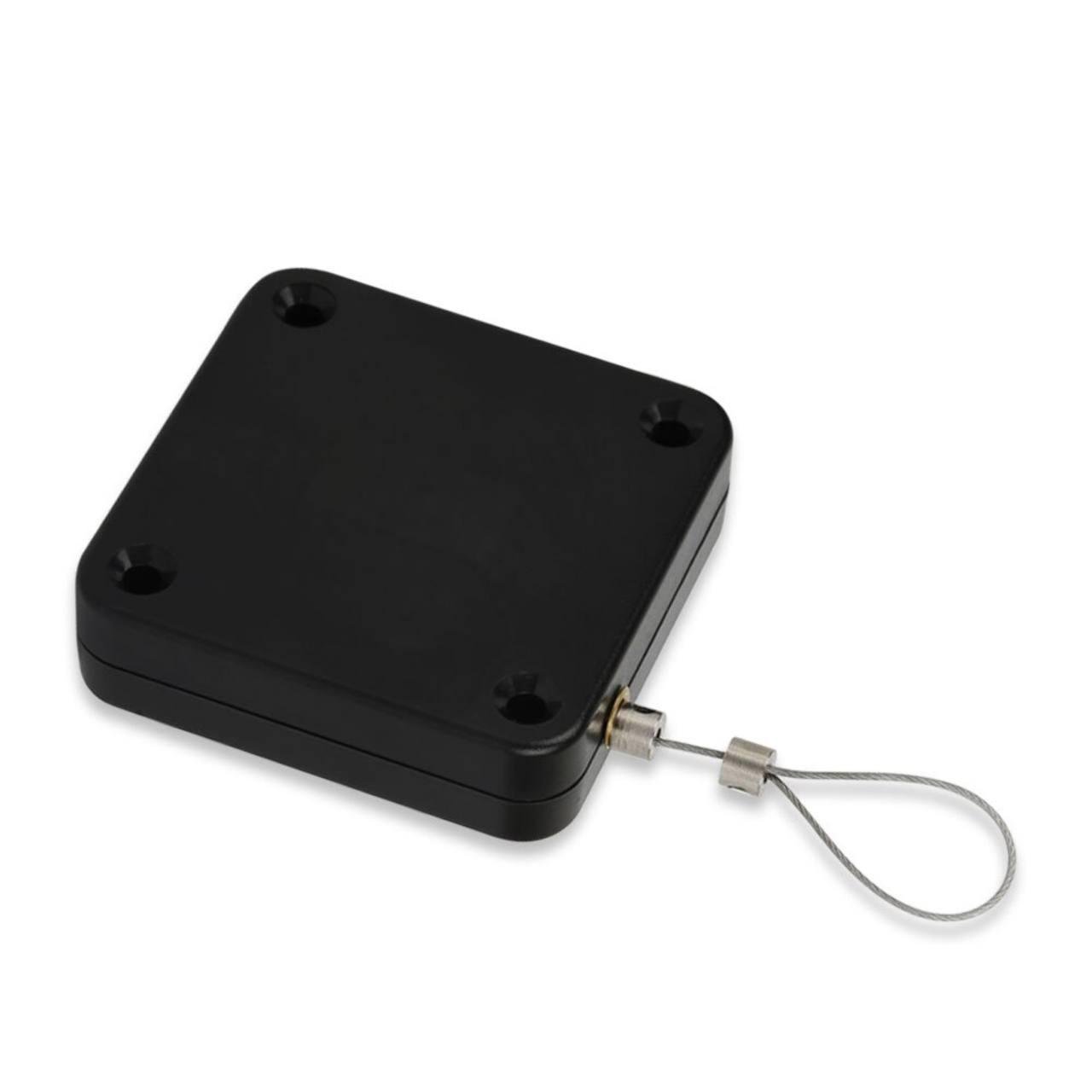 Доводчик дверей автоматичний з металевим кабелем Чорний (816b07ca) Доводчик дверей автоматичний з металевим кабелем Чорний (816b07ca)