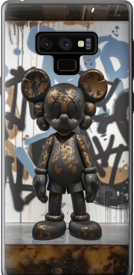 Чехол на Samsung Galaxy Note 9 N960F Bronze kaws v2 (6098u-1512-42517)