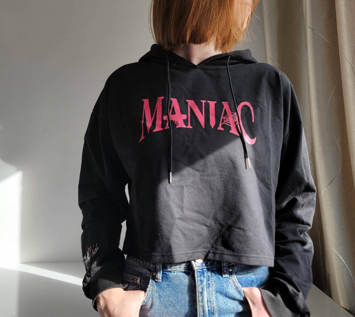 Худи укороченное Стрей кидс 140 см (657)