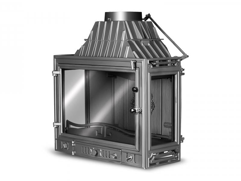 Топка каминная KAWMET W3 с левым и правым стеклом 16,7 кВт