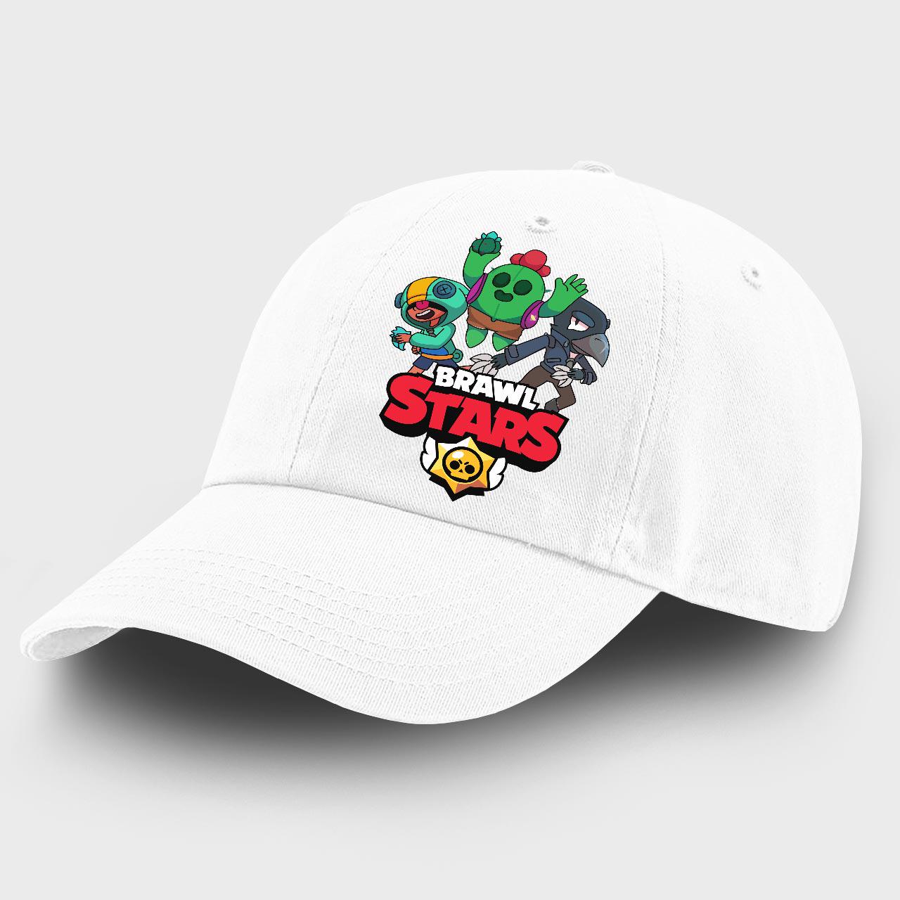 Кепка детская Brawl Stars Белый (9273-1021-WT) Кепка детская Brawl Stars Белый (9273-1021-WT)