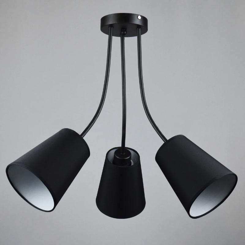 Люстра потолочная Light House NM-14305/3 BK на три лампы Черный