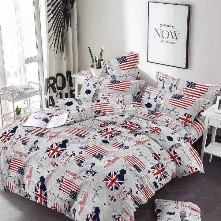 Комплект постельного белья Vital Textile Голд Люкс бязь полуторный 150х220 см (BL1.5-273)