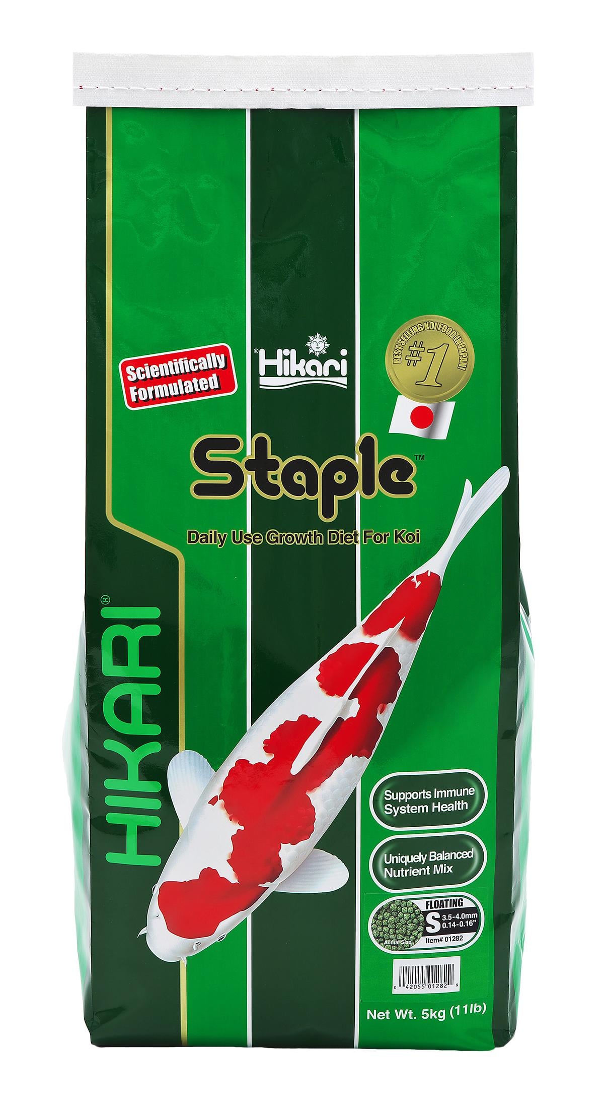 Корм Hikari KOI Staple S мини пеллеты основной ежедневный рацион для Кои 5 кг (Hikari01282)