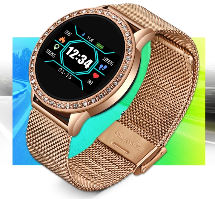 Смарт-часы UWatch M8 Girl Gold (5073) - фото 4