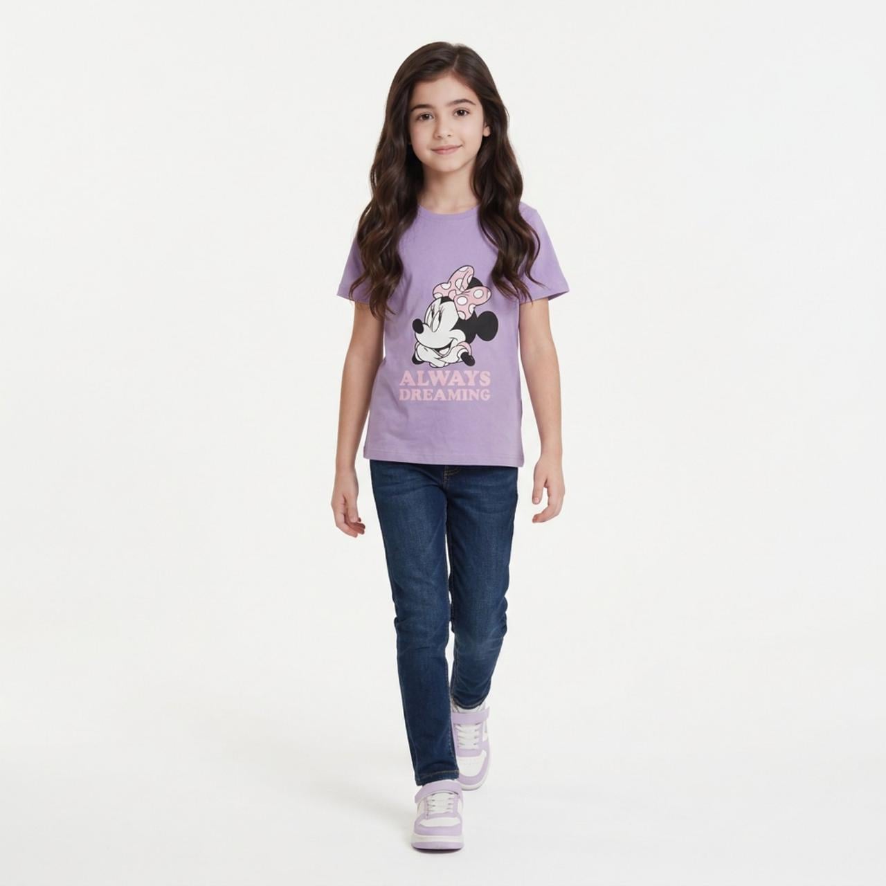 Футболка для девочки Мини Маус Disney 128 см 7-8 лет (35244936)
