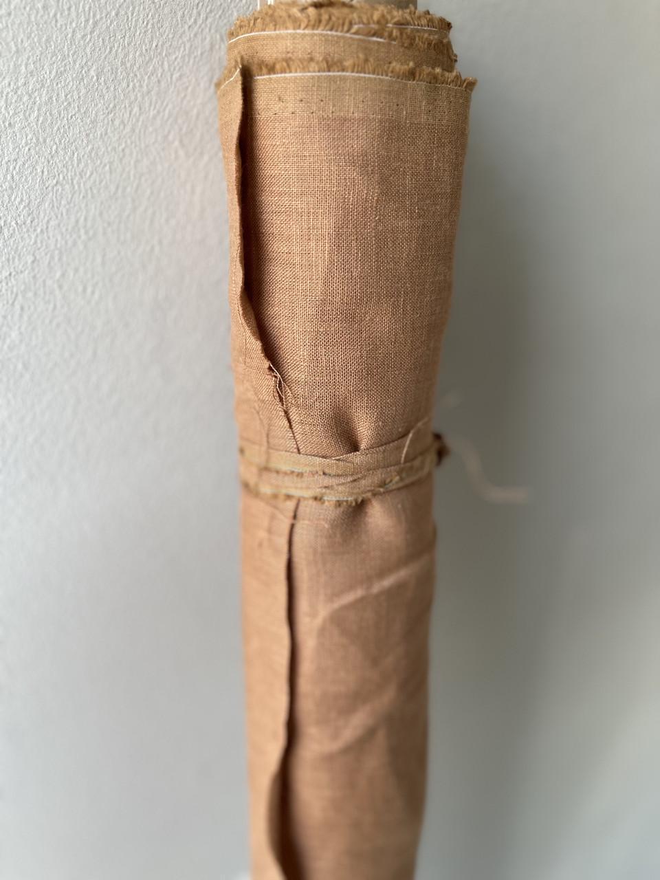 Ткань LINEN PLUS 100% лен 150 см 1224 LINET Светло-коричневый - фото 1 Ткань LINEN PLUS 100% лен 150 см 1224 LINET Светло-коричневый - фото 1