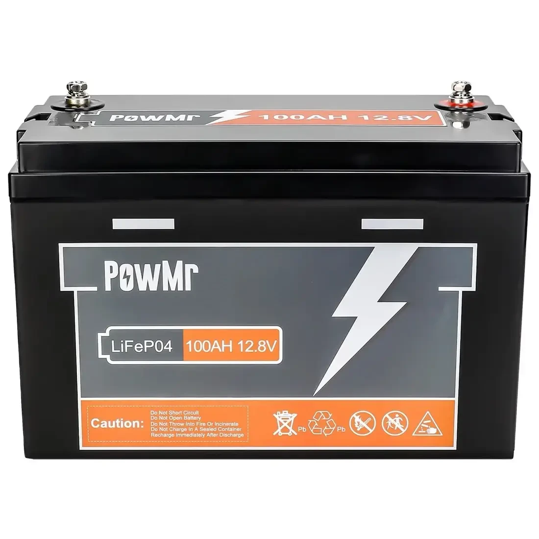 Акумулятор PowMr LiFePO4 12v 100A залізофосфатний (2381356065)