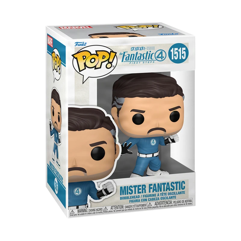 Ігрова фігурка Funko POP серії Фантастична 4 Перші кроки МІСТЕР ФАНТАСТИК Ігрова фігурка Funko POP серії Фантастична 4 Перші кроки МІСТЕР ФАНТАСТИК