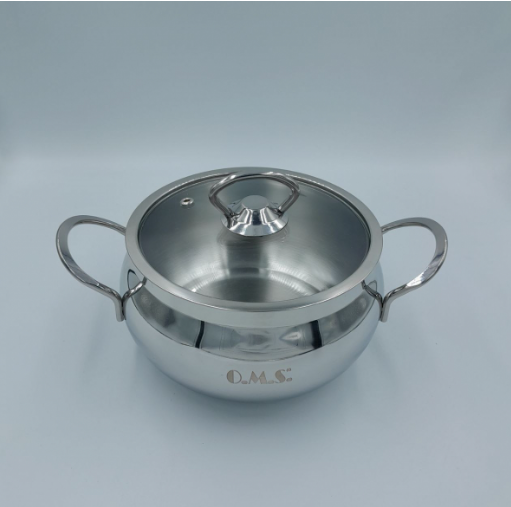 Каструля OMS з нержавіючої сталі з кришкою 0,9 л (30067311) - фото 6 Каструля OMS з нержавіючої сталі з кришкою 0,9 л (30067311) - фото 6