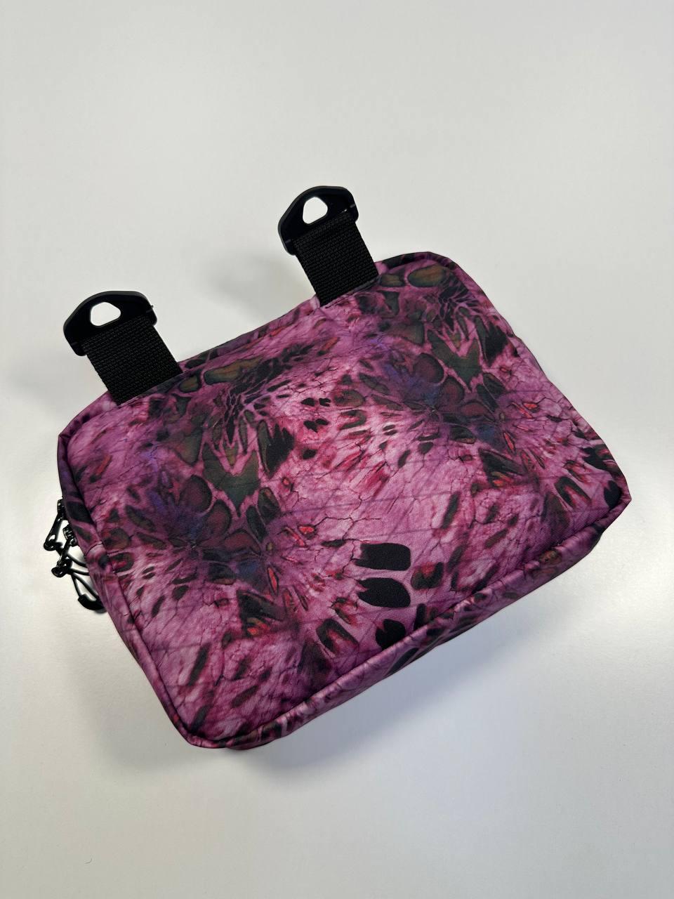 Сумка напівкільце 25х20х5,5 см Рожевий - фото 4