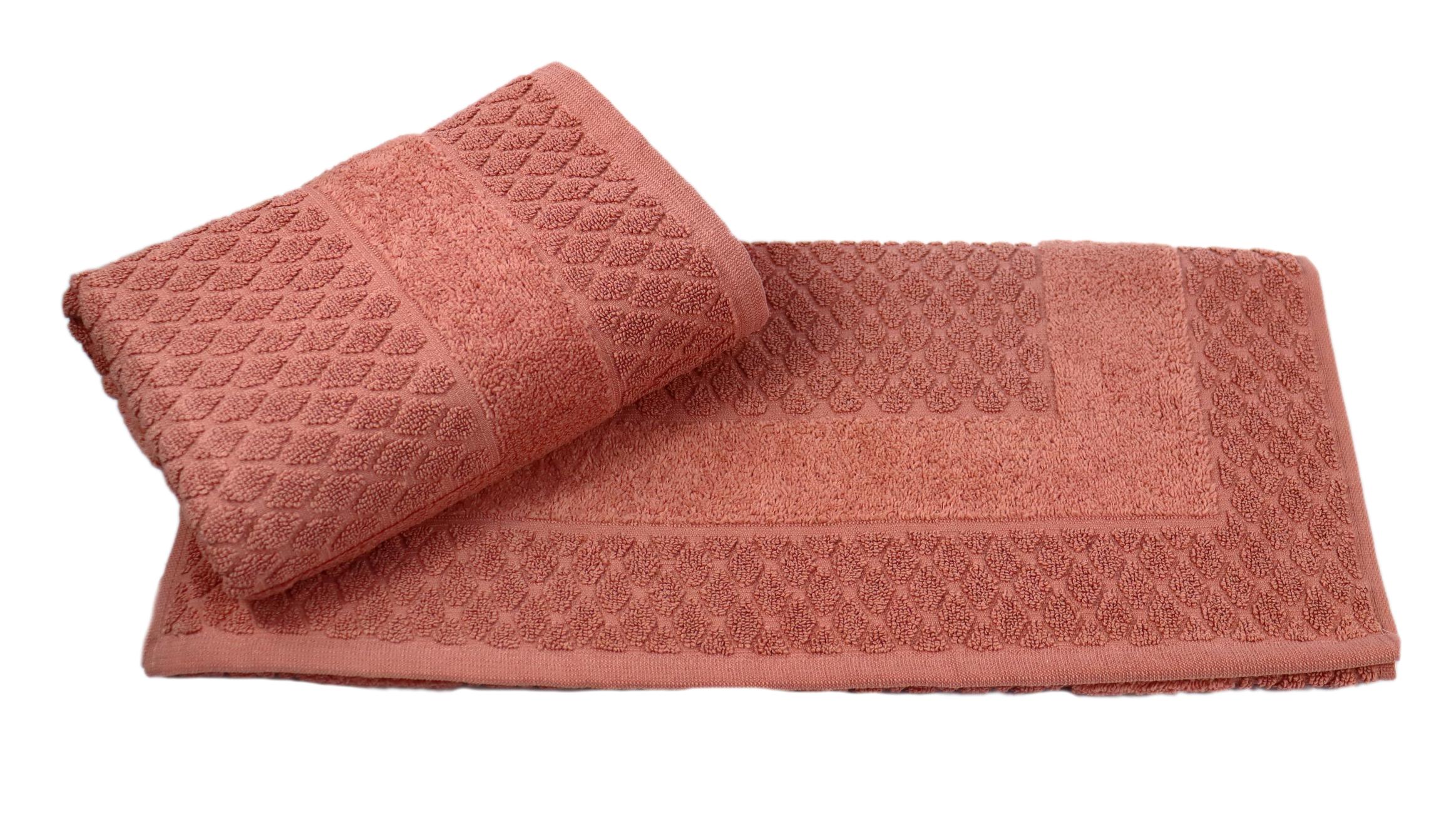 Полотенце для ног Pera 50х70 см 800г/м2 Пудровый - фото 4