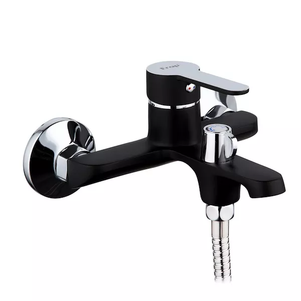 Змішувач для ванни Frap F3242 Чорний/Хром (SQ-1033665) Змішувач для ванни Frap F3242 Чорний/Хром (SQ-1033665)