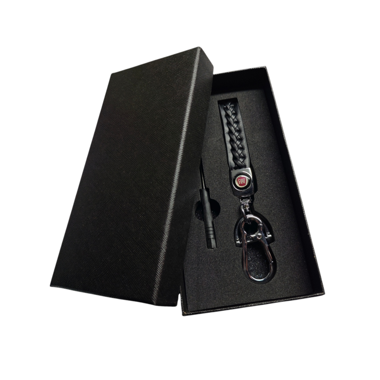 Брелок для автомобильных ключей Fiat с карабином (2393036282)