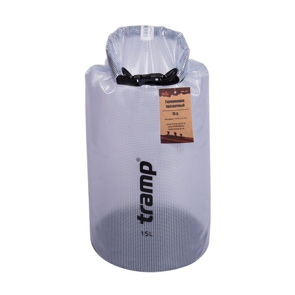 Гермомешок прозрачный Tramp TRA-197 15 л (65058)