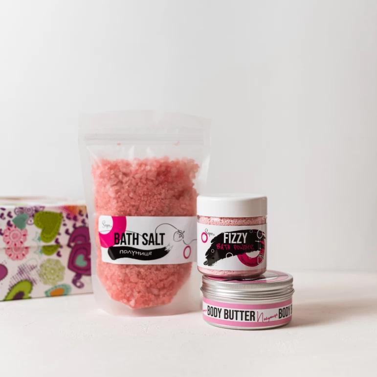 Подарунковий набір Strawberry magic (sapo 470)