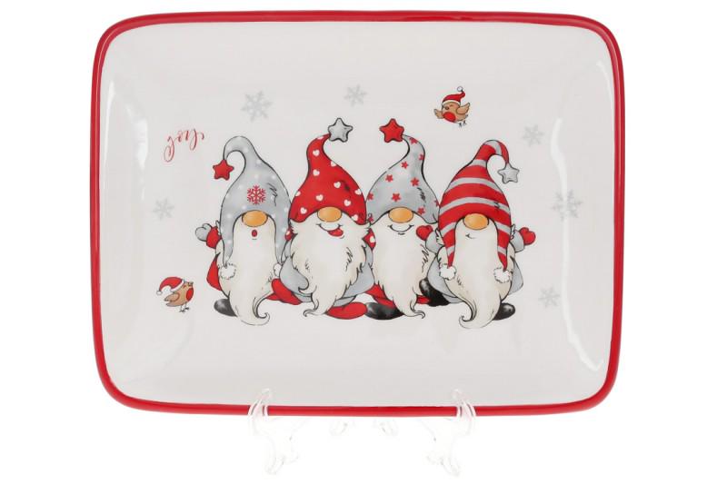 Блюдо DM579 Гномы 20 см