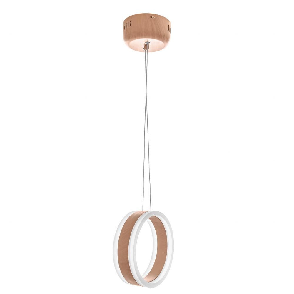 Люстра светодиодная для спальни подвесная лофт Brille Br-939S/24 W LED Wood