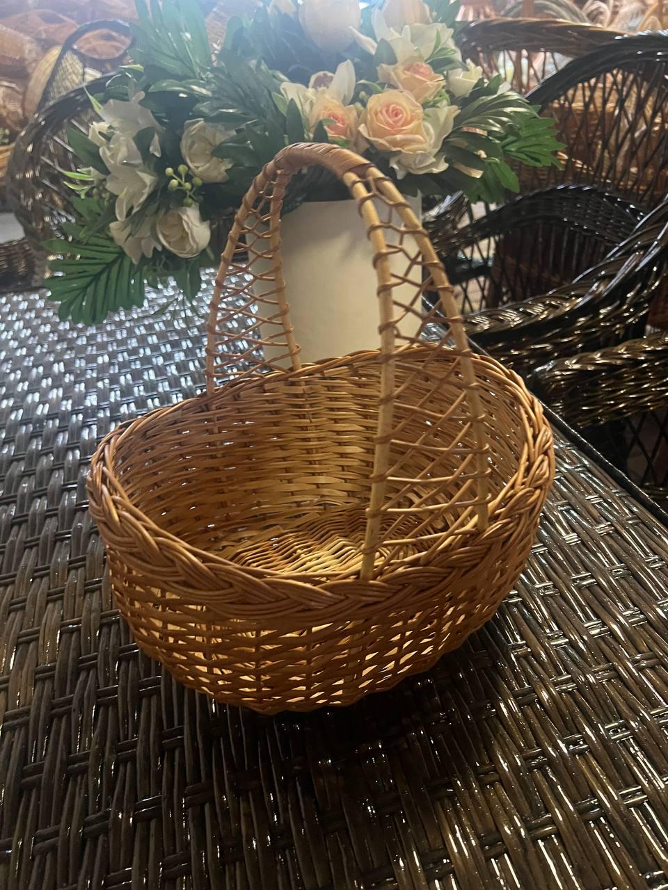 Корзина овальная подарочная Сімейний Затишок Коричневый - фото 5