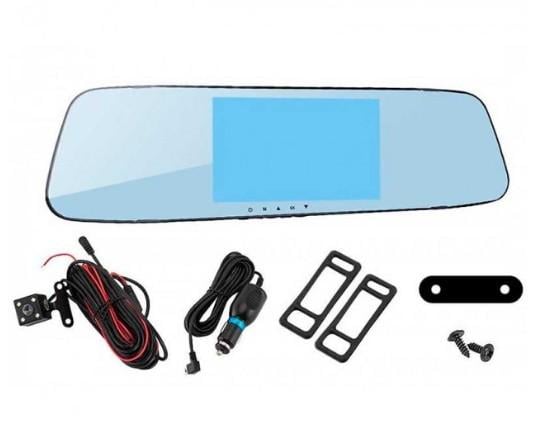 Відеореєстратор дзеркало DVR L505C на 2 камери/екран 4,3" сенсор - фото 3