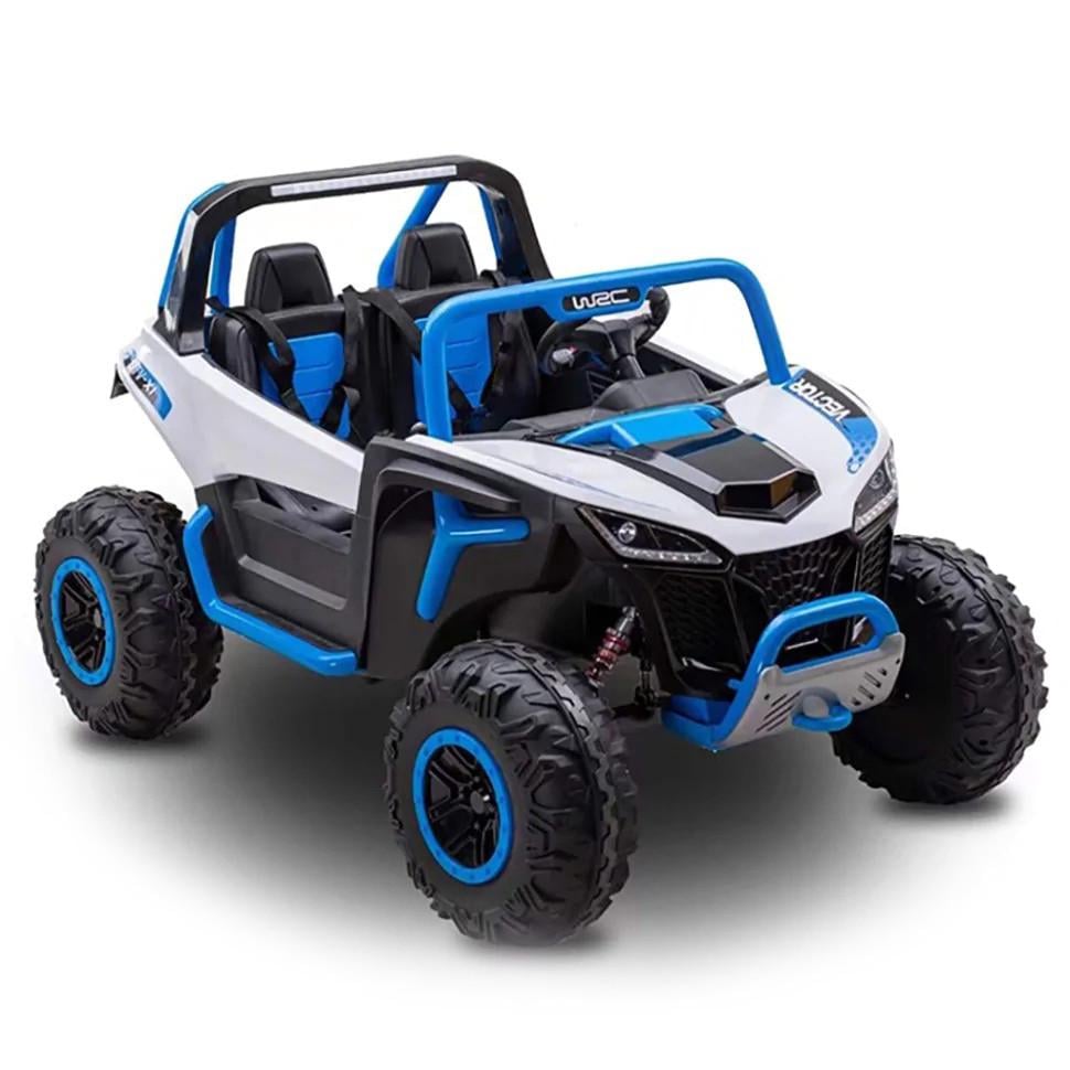 Детский электромобиль Bambi джип 2WD 40 кг с пультом Синий (DE-169-E-546)