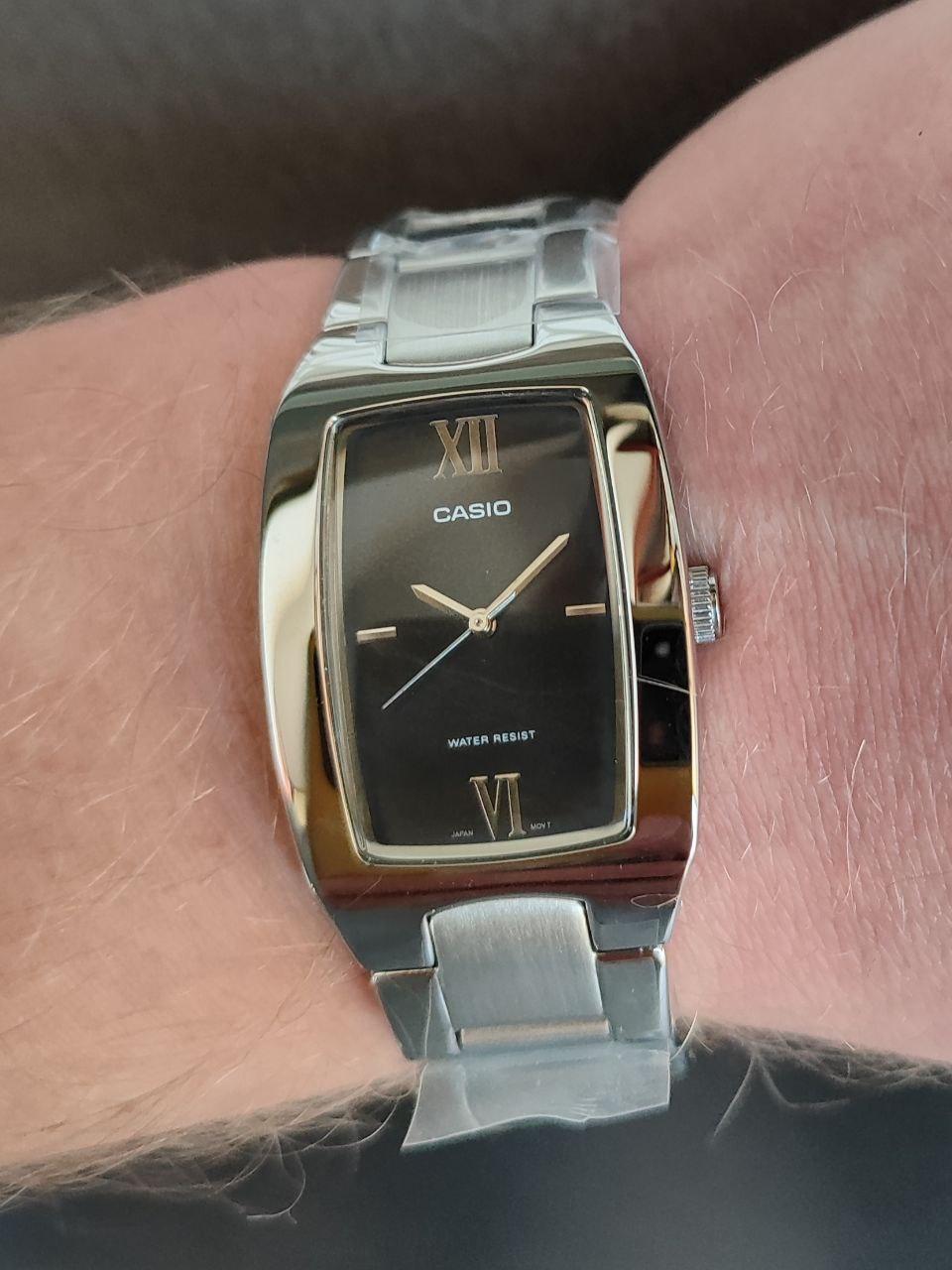 Наручные часы мужские Casio MTP-1165A-1C Timeless Collection Черный (2668163639)
