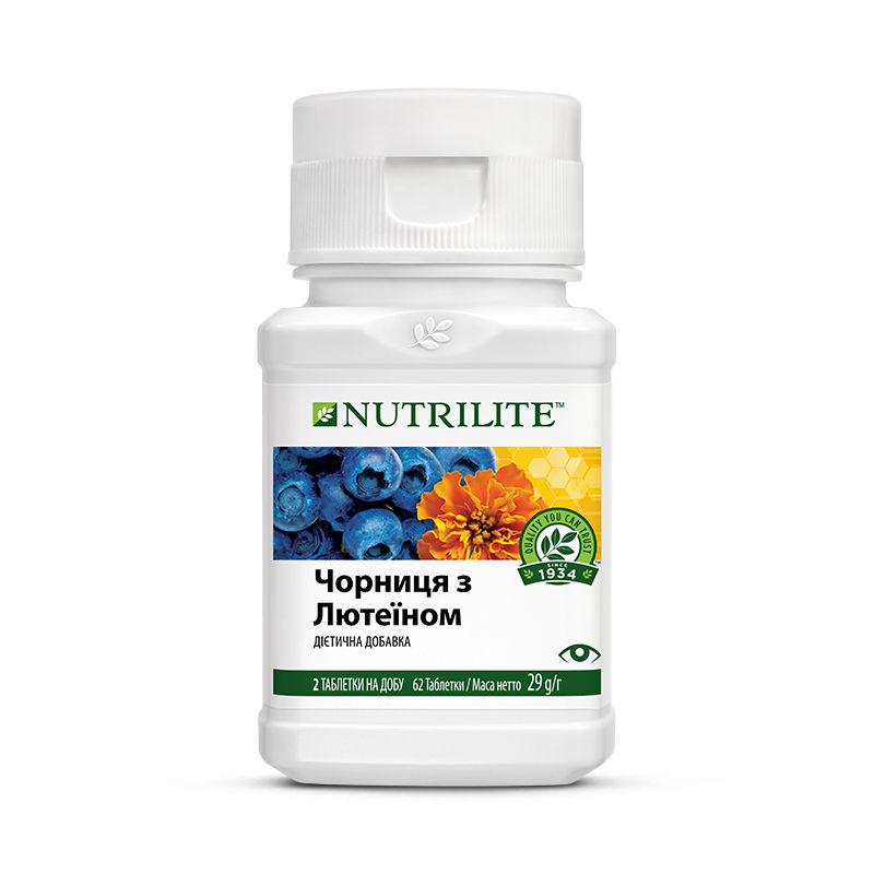 ᐉ Черника с лютеином Амвей Nutrilite 62 табл