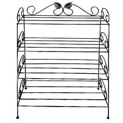 Полочка для обуви кованая Athens 4 яруса 82х60х28 см (29348099) Полочка для обуви кованая Athens 4 яруса 82х60х28 см (29348099)