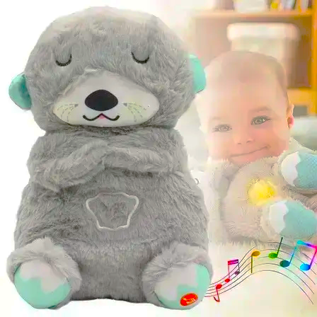 Мягкая игрушка Выдра спящей дышит (25169333) - фото 2 Мягкая игрушка Выдра спящей дышит (25169333) - фото 2