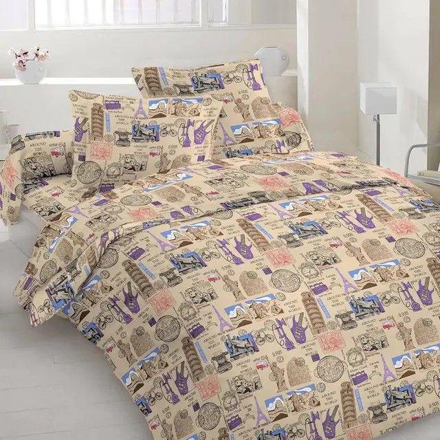 Комплект постельного белья Vital Textile Голд Люкс бязь полуторный 150х220 см (BL1.5-450)