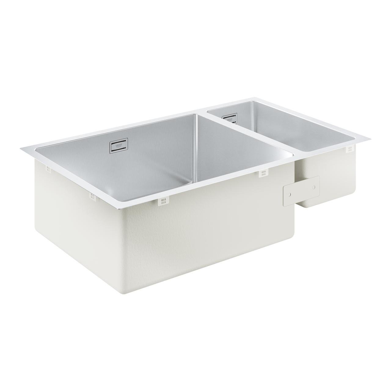 Мойка кухонная Grohe 31575SD1 прямоугольная из нержавеющей стали 760x450 мм (132442)