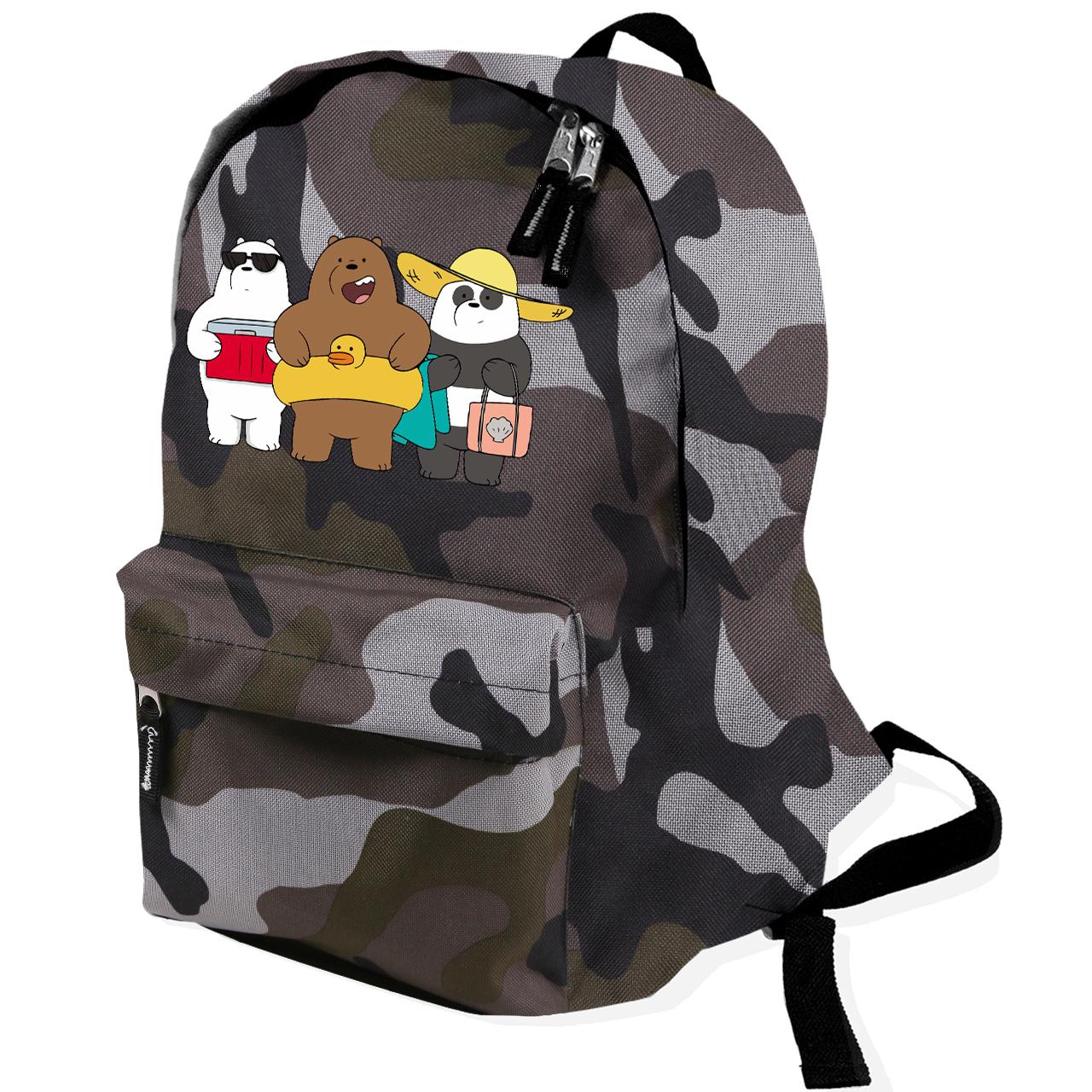 Рюкзак детский We Bare Bears Камуфляж (9263-2893-CG)
