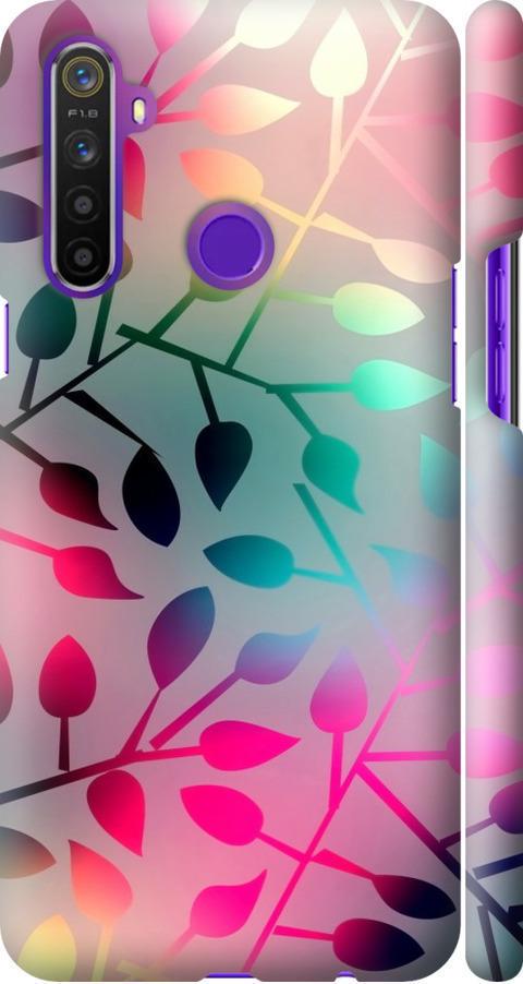 Чехол на Realme 6i Листья (2235m-2059-42517)