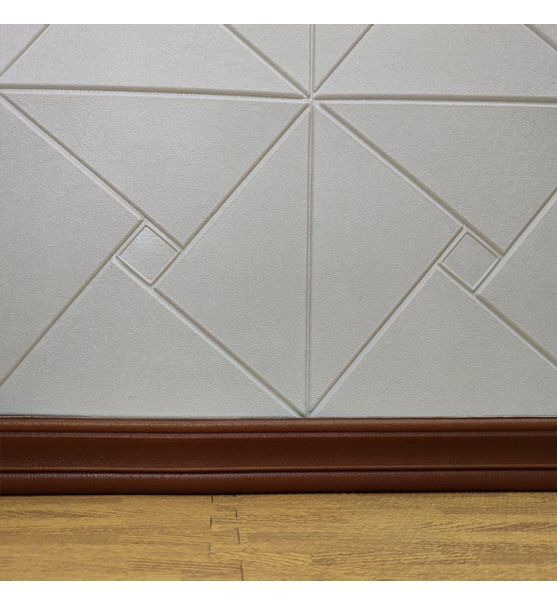 Плінтус самоклеючий гнучкий 2400х80 мм Молочний шоколад Плінтус самоклеючий гнучкий 2400х80 мм Молочний шоколад